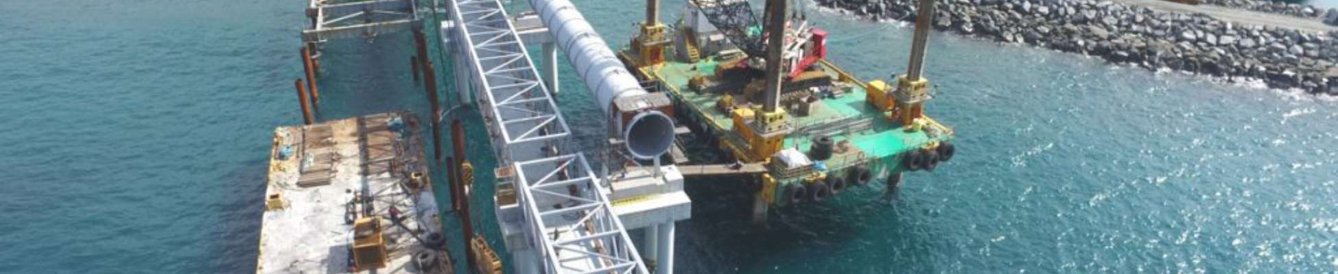 Re Enforcement Of The Pier Abutment Structure At Melones Oil Terminal